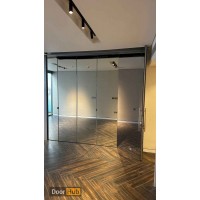 Mirror Hinged Moving Doors – Reflective Partition Door Systems for Developers UAE